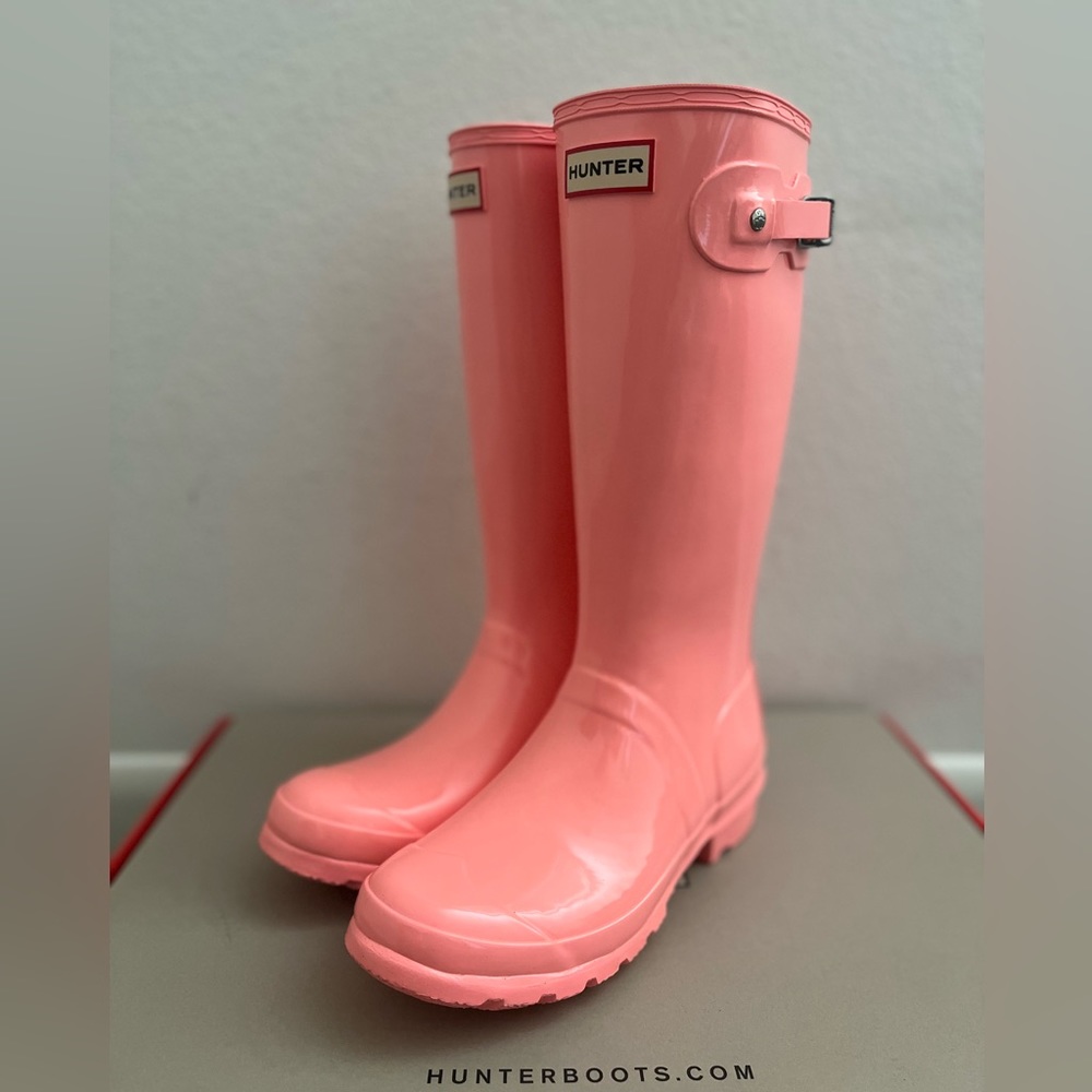Hunter Kids original Gloss Rain boots